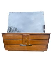 Mid Century Seven Drawer Dresser