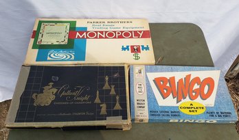 Trio Of Vintage Board Games