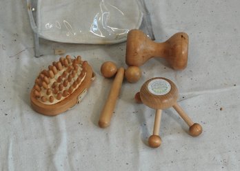 Wooden Body Massage Kit