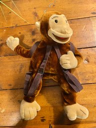 Vintage Plushie CURIOUS GEORGE Backpack- Never Used