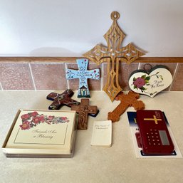 Lot Of Crosses, Booklets, Heart, Etc.