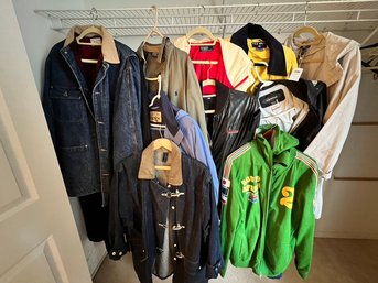 Jackets, Mostly Medium And Large, Many NWT, All Excellent Condition