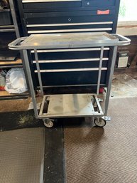 Rolling Aluminum Cart With Handles