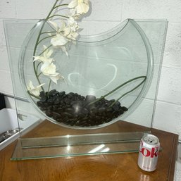 Gorgeous Contemporary HUGE Ellipse Vase ~ Retail $299 ~