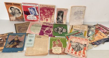 Expansive Collection Of Vintage Sheet Music And Instrumental Music Books - Bernstein, Feist, Berlin, Anderson