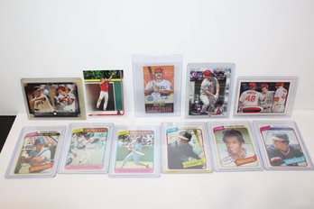 Fun Old And New Baseball Cards - 5 Mike Trout Cards & 1980 Topps Stars (6)