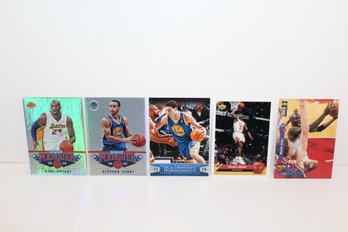 5 Card Must-have - 2 Michael Jordans - Early Klay Thompson & Panini Marquee 2012-13  Kobe And Steph
