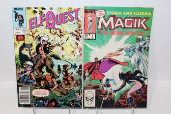#1 Elfquest, #1 Magik, #1 Wonder Man, #1 Comet Man, #1 Wildstar & #2 Elfquest