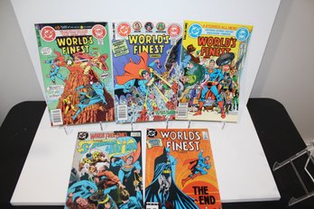 1982 DC Worlds Finest #276, #278, #279 - 1984-85 #310 & #323 Final Issue