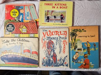 5 Vintage Children's Books