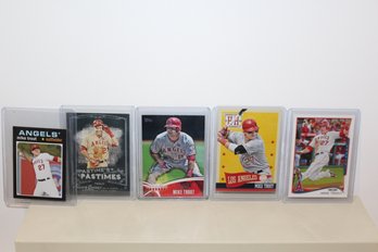 5 Mike Trout Cards  2014