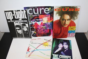 Rock Books - The Cure - Rare Velvet Underground Books - The Cramps