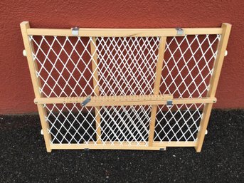 A Wire Mesh Pet Safety Gate  By Gerry - 24'H