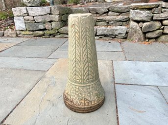 Vintage Robinson Ransbottom Pottery Pedestal Base Only