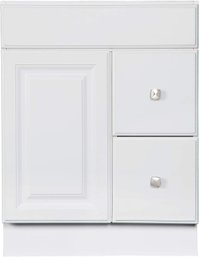 Design House Wyndham White Bathroom Vanity Cabinet Bathroom Vanity Base Cabinet Without Top