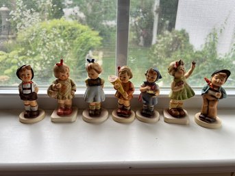 Lot Of Seven Goebel / Hummel Figurines