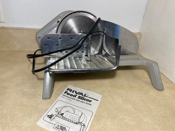 Rival Electric Meat Slicer