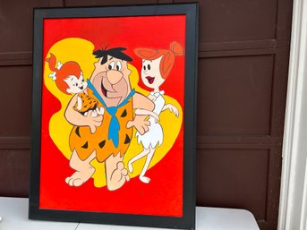 The Flintstones Fred And Wilma Artwork Original Cartoon By Richard Maurizio