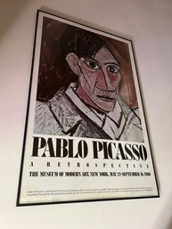 Pablo Picasso Museum Of Modern Art Poster 1980