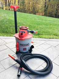 RIGID Wet/DRY Vac With Detachable Blower