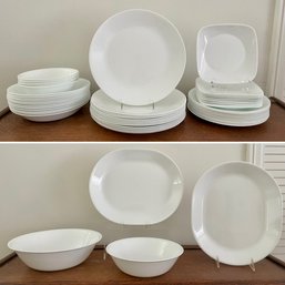 Corelle White Dinnerware Collection