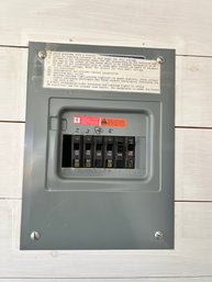 Electric Panel, 8 Circuits