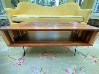 Artisan Hand Made Mid Century Style Coffee Table