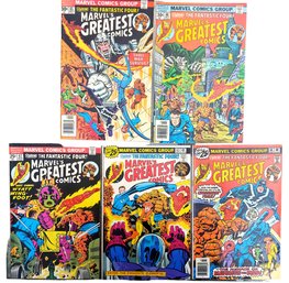 1975-1976 Marvel's Greatest Comics Issue  #62,63,64,65,66