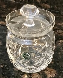 GALWAY IRISH CRYSTAL Jam/ Jelly Jar