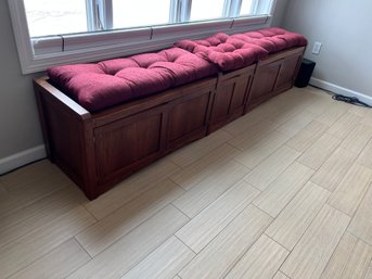 Solid Wood Window Seat - One Piece