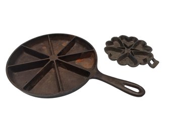 Antique Collectible Cast Iron Molds