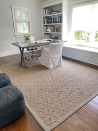 Beautiful ABC Custom Sisal Carpet With Cloth Border