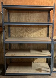 A. Grey 5 Tier Metal Garage Shelving, Rack Unit