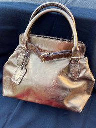 Authentic Fendi Gold Handbag