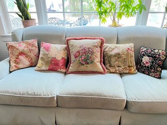 Lot Of Five Throw Pillows