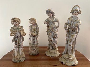 Group Of Four Interesting Figurines