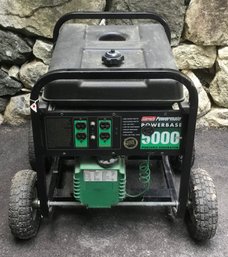 Coleman Powermate Powerbase 5000 Portable Generator.