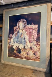 Large 40x32 Claude Schneider  Rag Doll Print