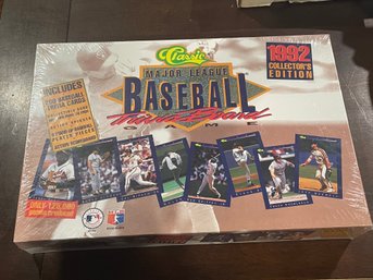 1992 Collectors Edition Major League Baseball Trivia Board Game.  Sealed And Never Opened.