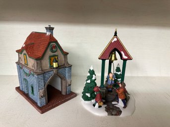 Department 56, Heritage Village Collection , Gate House, 1992 & Christmas Bells Special Edition