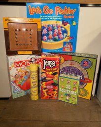 Game Night Lot- Jenga, Monopoly, Cranium And More