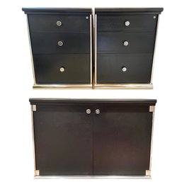 Pace 3 Draw Side Tables And Cabinet