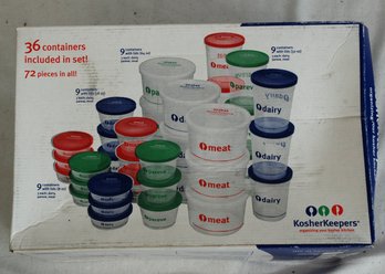 36 Piece Kosher Keeper Storage Container