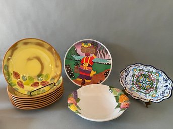 Variety Of Serving Dishes & Plates
