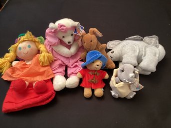 Plush And Puppet Lot Some New With Tags