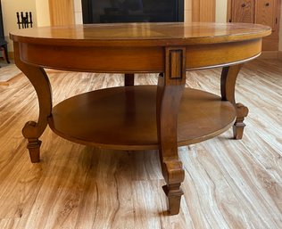 Coaster Fine Furniture - Two Tier Round Coffee Table