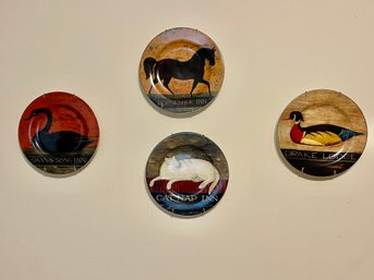 Set Of 4 Sakura Collectors Plates
