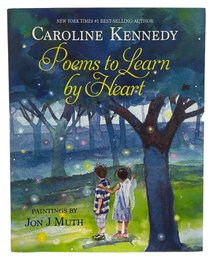 First Edition 'Poems To Learn By Heart' By Caroline Kennedy