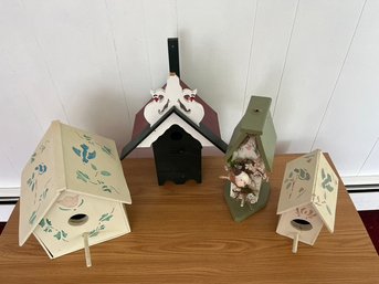 Collection Of Decorative Birdhouses