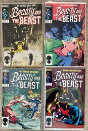 Marvel Comics Set Of 4 Limited Series Beauty And The Beast Comics 1984